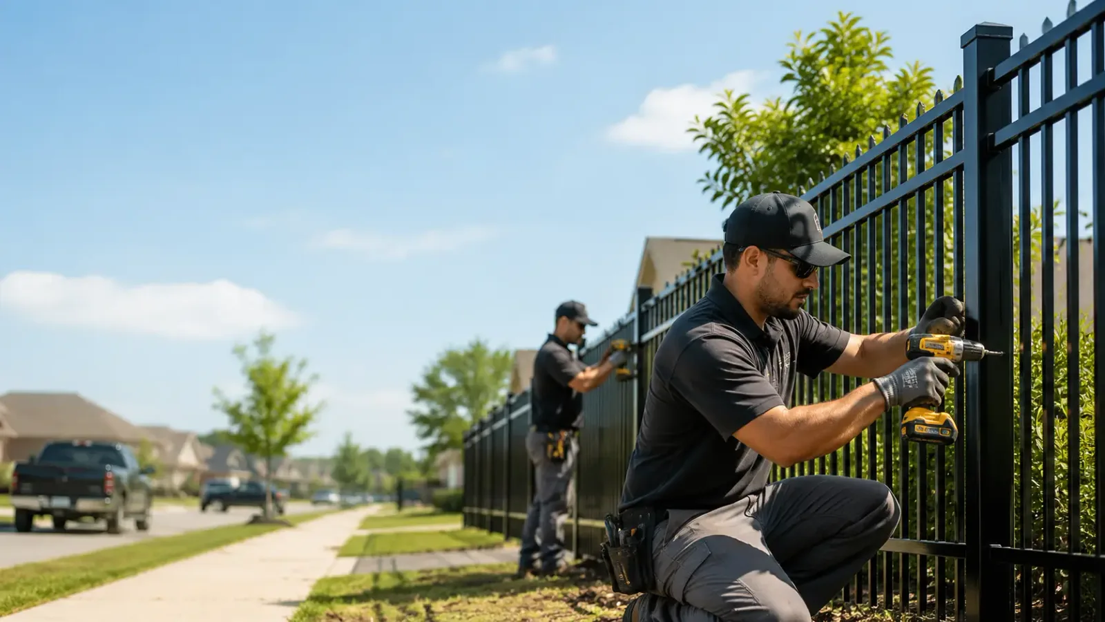 Metal Fence Installation in Silver Creek, MS